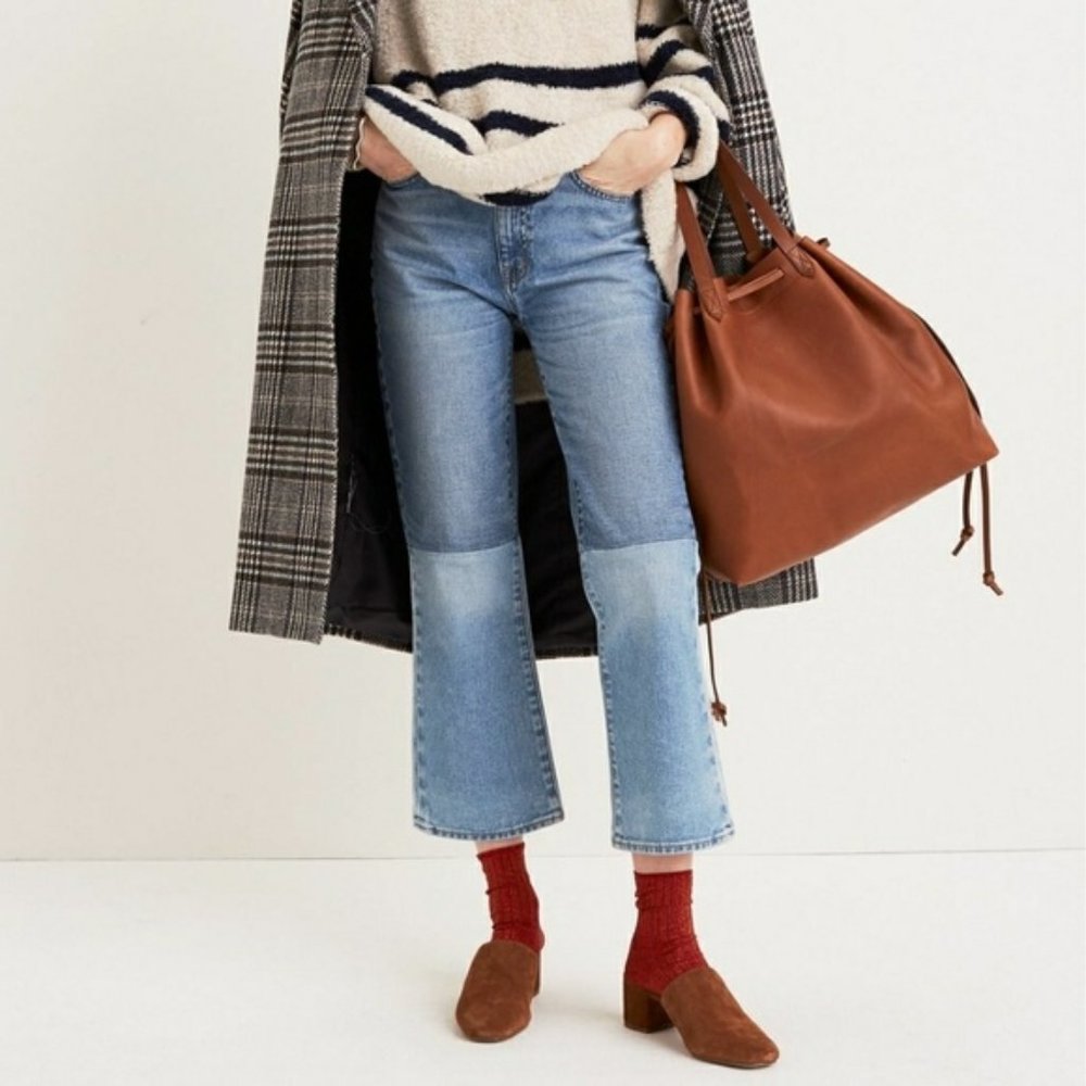 Madewell Walker Mule in Burnt Sienna Brown Suede - Picture 2 of 8